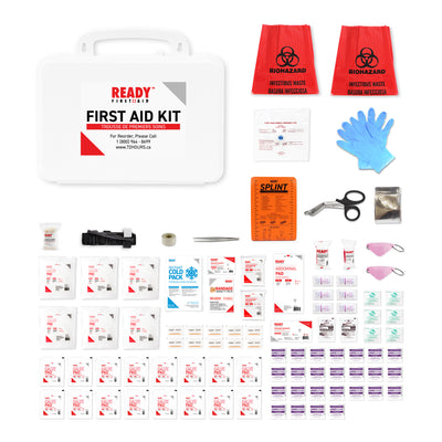 CSA Type 3 - Intermediate First Aid Kit Small (2-25 Workers) with Plastic Box (Early Expiration- 09/24)
