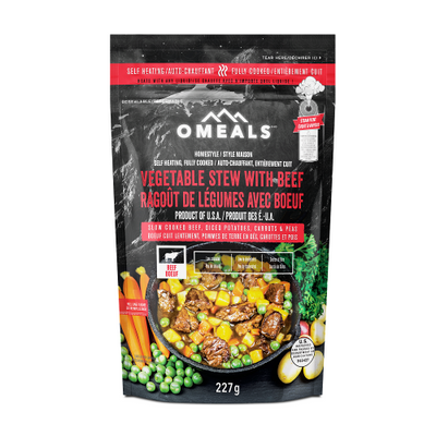 OMEALS Vegetable Stew With Beef (Expiration Date - 06-01-2025)