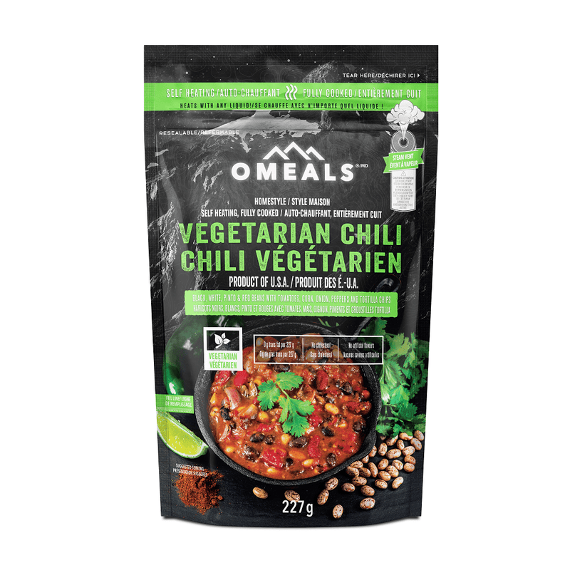 OMEALS Vegetarian Chili (Expiration Date - 06-01-2025)