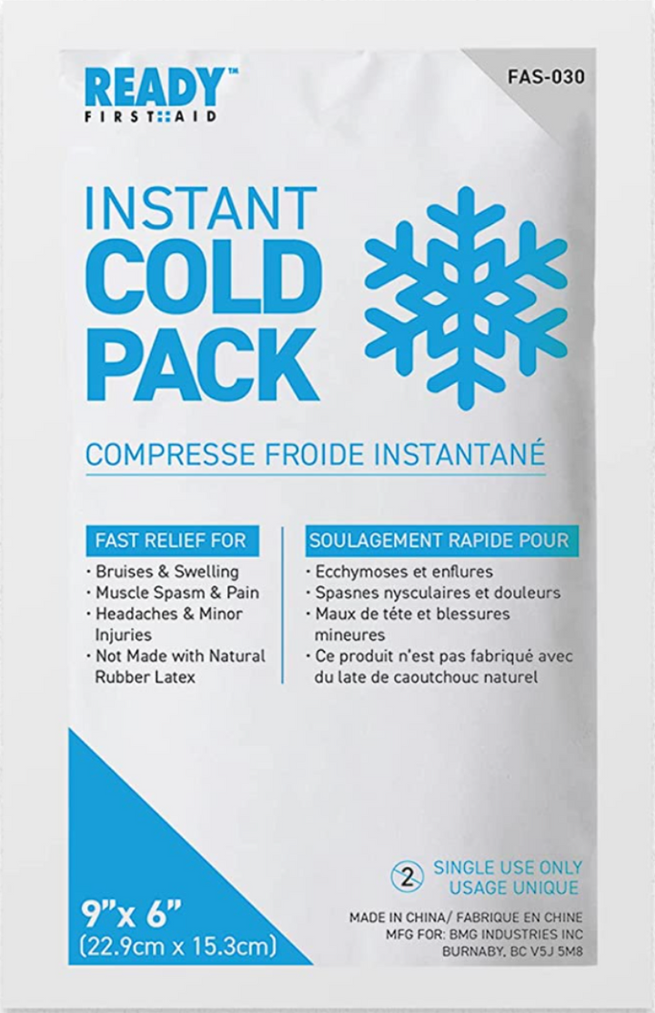 Instant Cold Pack 9" x 6" - Ready First Aid (OPEN BOX)