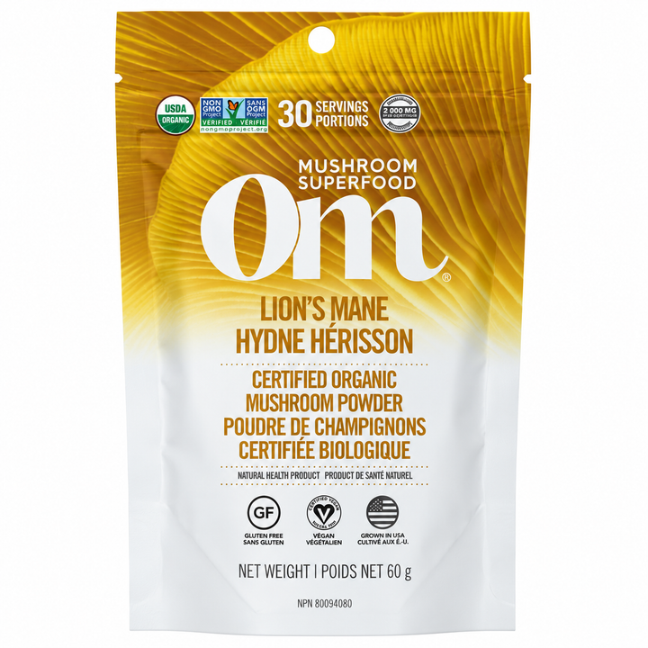 OM Mushroom Superfood Lion's Mane 60g - 30 servings