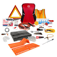72HRS Deluxe Backpack Car Kit - Red