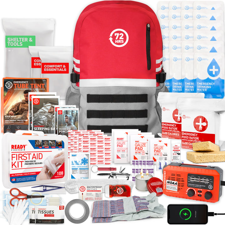 72HRS Deluxe Toilet Emergency Survival Kit Person –