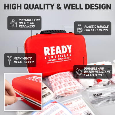 CSA (Z1220-17) Type 1 Personal First Aid Kit with EVA Case - Ready First Aid