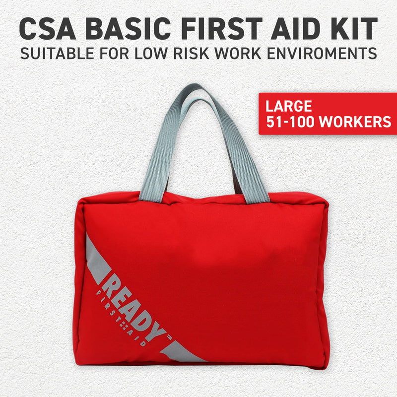 CSA Type 2 - Basic First Aid Kit Large (51-100 Workers) with First Aid Bag Regulations