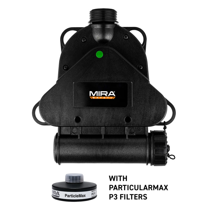 MIRA SAFETY MB-90 Powered Air Purifying Respirator (PAPR) - with ParticularMax P3 Filters