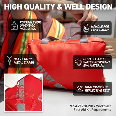 CSA (Z1220-17) Type 2 Basic First Aid Kit Large (51-100 Workers) with First Aid Bag