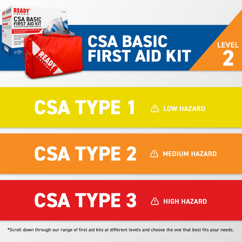CSA (Z1220-17) Type 2 Basic First Aid Kit Large (51-100 Workers) with First Aid Bag