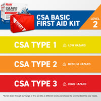 CSA (Z1220-17) Type 2 Basic First Aid Kit Large (51-100 Workers) with First Aid Bag