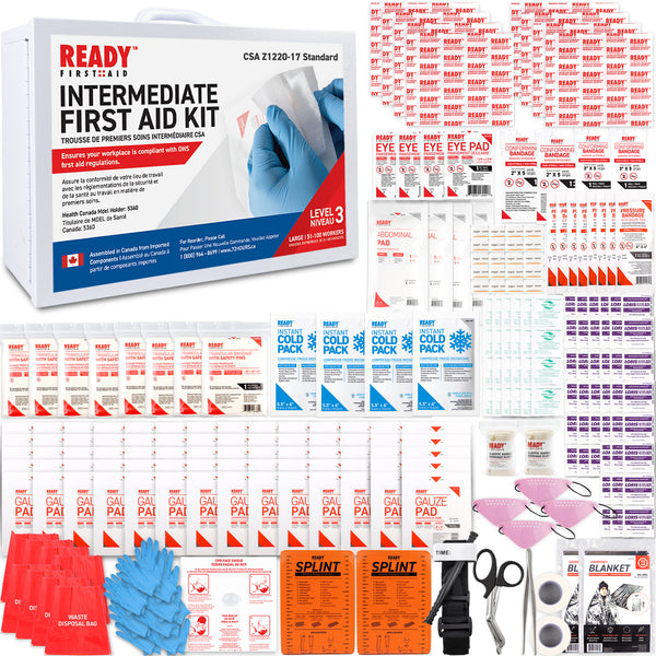 FARST aid kit  CSA (Z1220-17) Type 3 Intermediate First Aid Kit Large (51-100