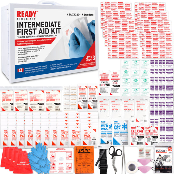CSA (Z1220-17) Type 3 Intermediate First Aid Kit Medium (26-50