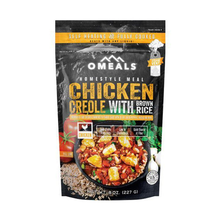 OMEALS Chicken Creole With Brown Rice (Expiration Date - 06-01-2025)