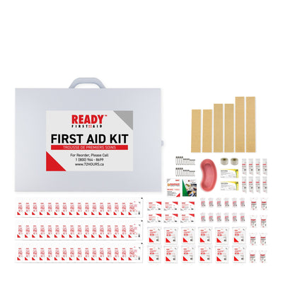 Ontario Section 10 First Aid Kit (16-199 Employees) with Metal Cabinet