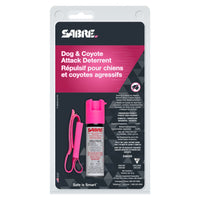 SABRE Protector Dog Spray 22-gram With Adjustable Running Hand Strap, Pink