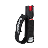 Sabre Dog Spray With Adjustable Running Hand Strap, Black