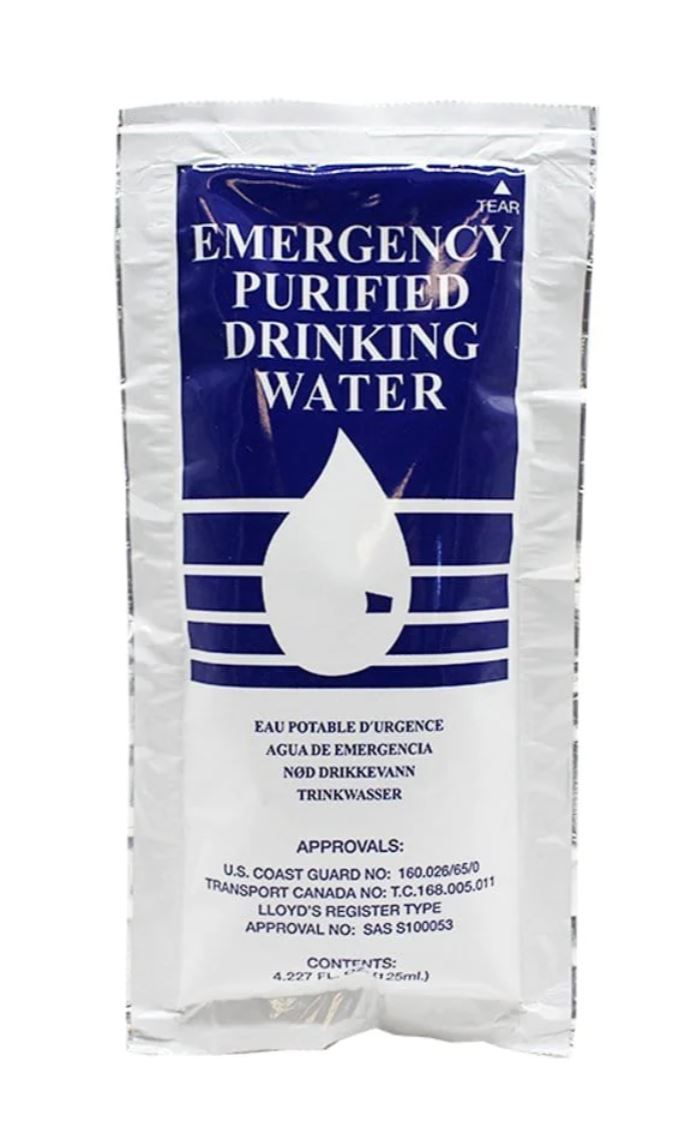 S.O.S Emergency Drinking Water 125ml (EARLY EXP 11/26)
