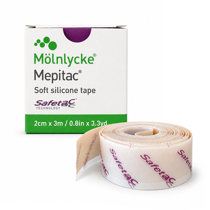 Mepitac Soft Silicone Tape | 2cm x 3m