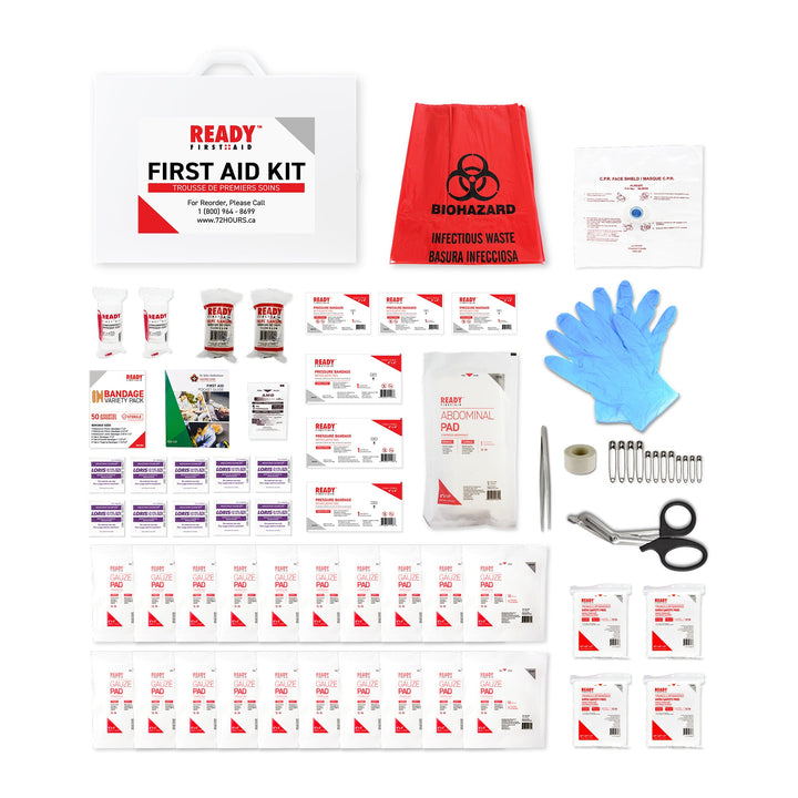 Alberta Number 2 First Aid Kit with Metal Cabinet