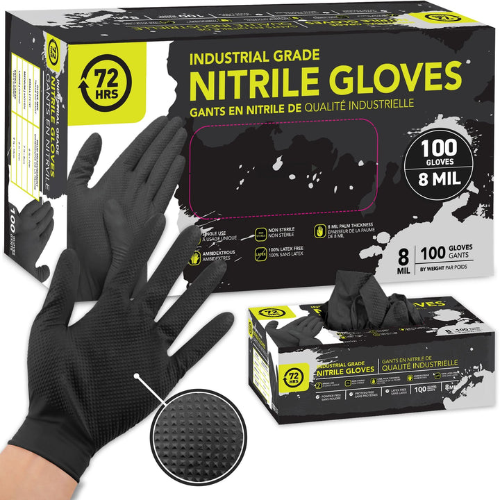 Work Gloves Manito Nitrile Gloves Industrial Grade Nitrile Gloves