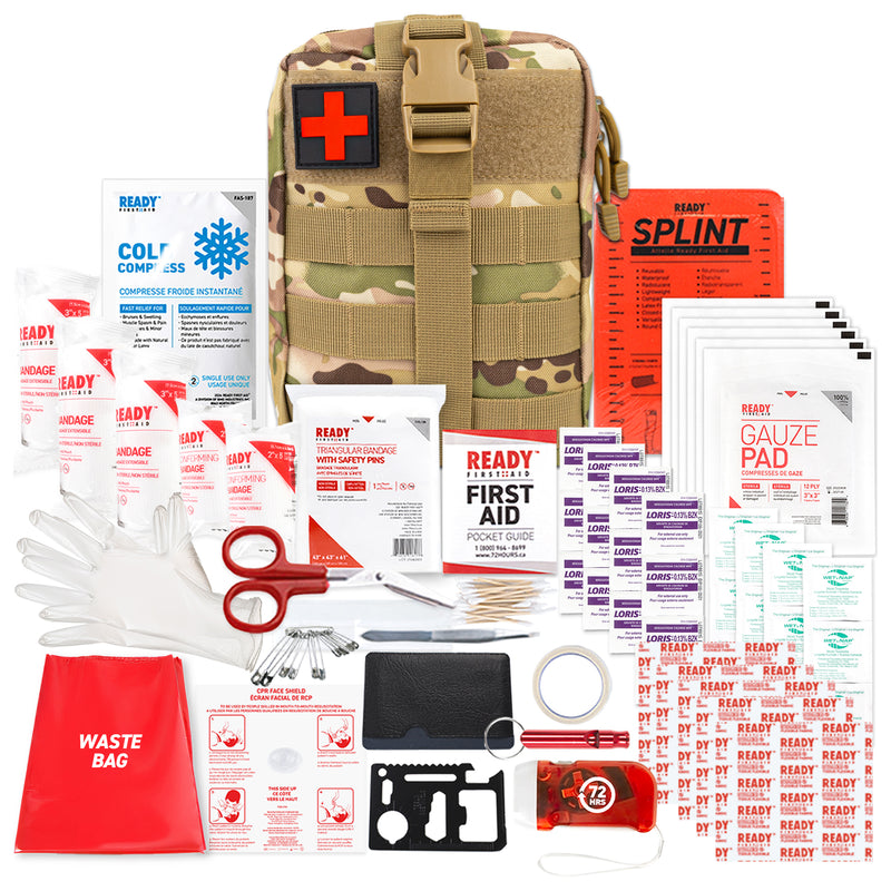 72HRS Molle First Aid Kit - Compact (Camo)