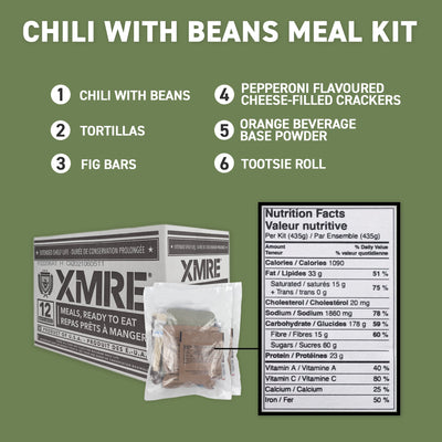 chili with beans meal kit