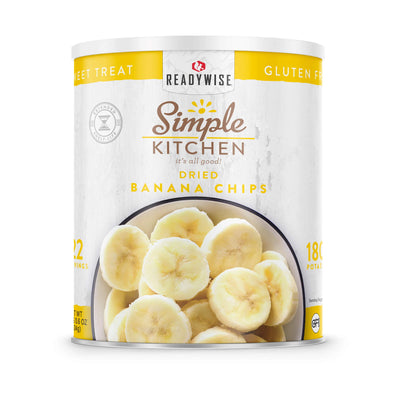 Readywise #10 Can Bananas Chips - 22 Servings