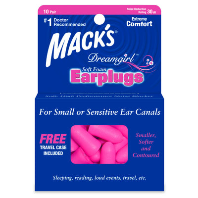 Mack's Dreamgirl™ Soft Foam Ear Plugs - 50 Pair Jar