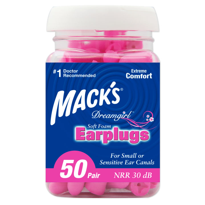 Mack's Dreamgirl Soft Foam Ear Plugs