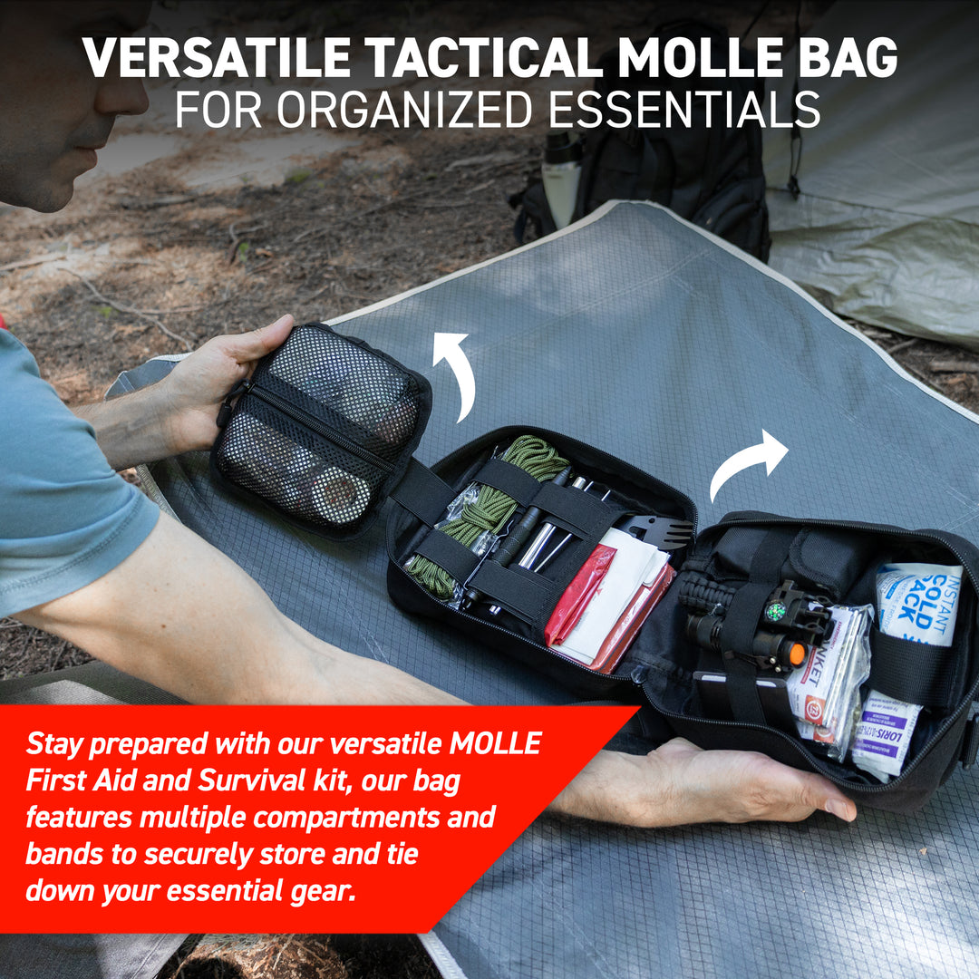 Aazon.co: Edical Kit Traua Kit With Tourniquet, Eergency Survival