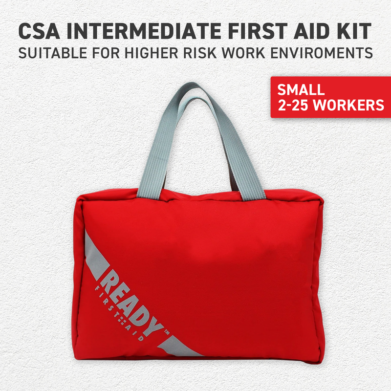 CSA Type 3 - Intermediate First Aid Kit Small (2-25 Workers) with First Aid Bag Regulations
