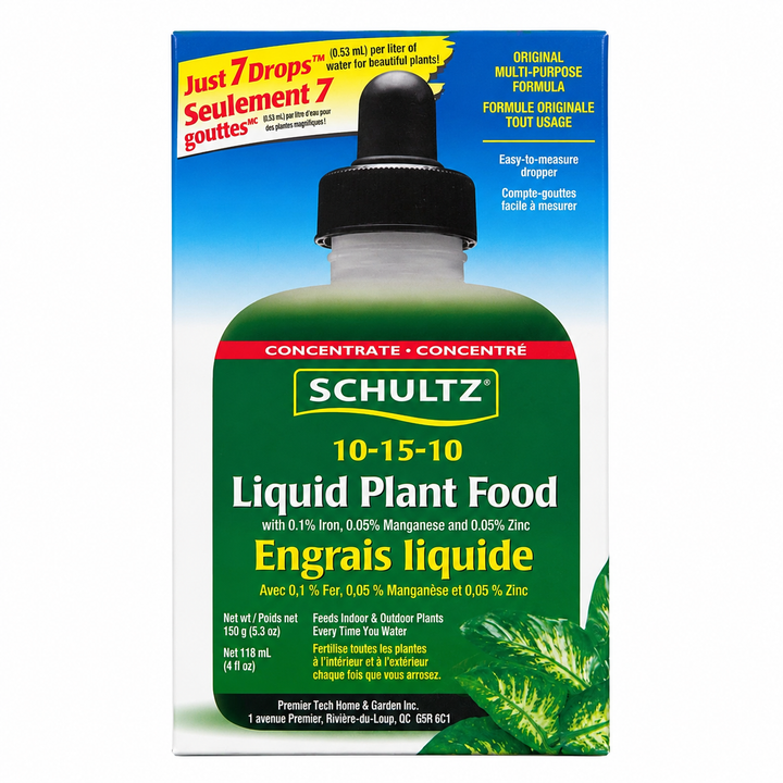 Schultz All-Purpose Liquid Plant Food Fertilizer 10-15-10, 118 mL