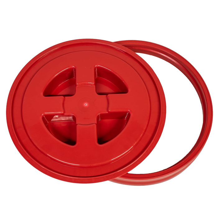 72HRS All Purpose Ready Seal Lids - Red (Open Box)