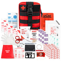 72HRS Molle First Aid Kit - Compact (Red)