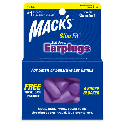 Mack's Slim Fit™ Soft Foam Ear Plugs - 50 Pair Jar