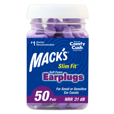 Mack's Slim Fit Soft Foam Ear Plugs