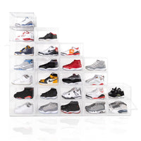 Ollie XL Shoe Box Organizer With Magnet Door, Ultra Clear, Pack of 1 (OPEN BOX)