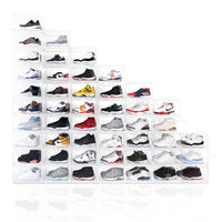 Ollie XL Shoe Box Organizer With Magnet Door, Ultra Clear, Pack of 1 (OPEN BOX)
