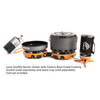 Jetboil Luna Satellite Burner with Genesis Base Camp Cooking System