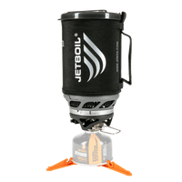 Jetboil SUMO set up with fuel and stabilizer