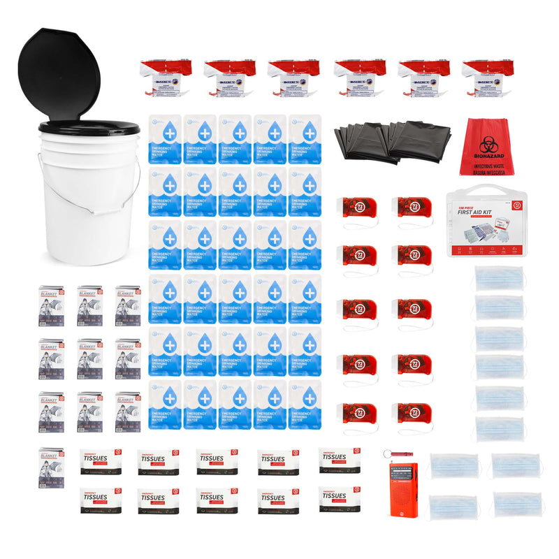 10 Person Essential Group Kit what&