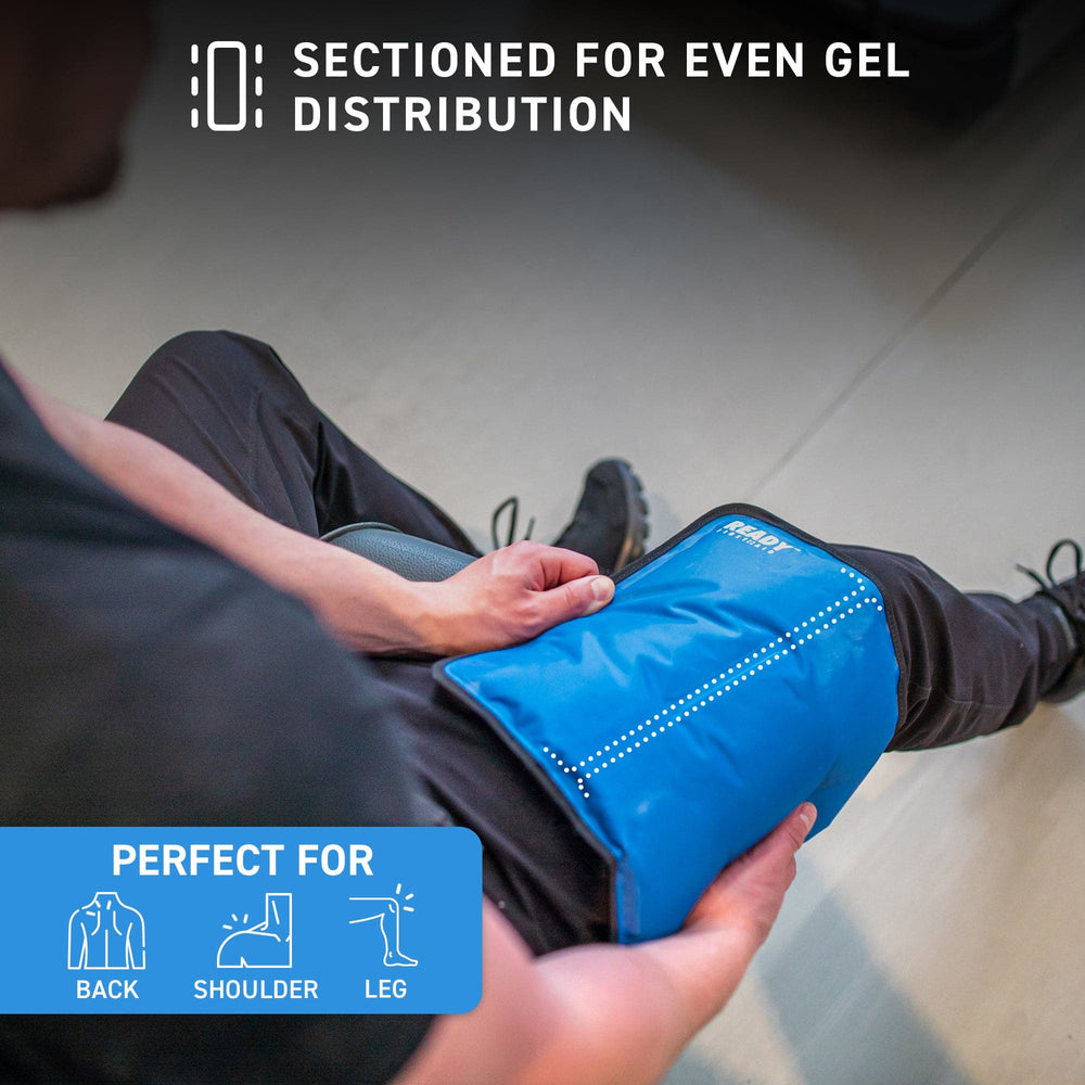 Ready First Aid Reusable Gel Cold & Hot Pack - 11" x 14.5", Pack of 2 [OPEN BOX]