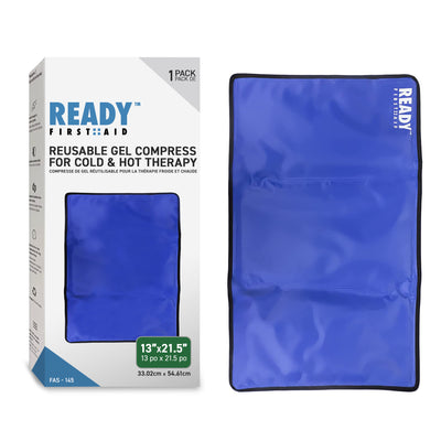 Ready First Aid Reusable Gel Cold & Hot Pack - 13" x 21.5"