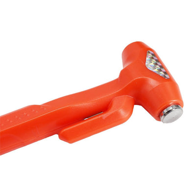 3-in-1 Deluxe Safety Emergency Escape Tool - 9. 1 inches hammer