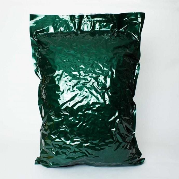 Green Myler Foil Bag Large