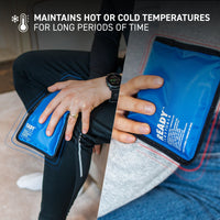 Ready First Aid Reusable Gel Cold & Hot Pack Maintains Hot or Cold Temperatures