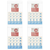 4 person emergency food and water replacement kit in clear bag