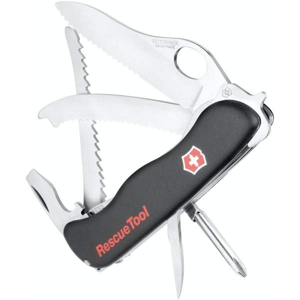black Swiss Army Knife, Rescue Tool - Victorinox