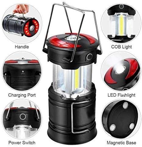 72HRS Collapsible Camping Lantern different features