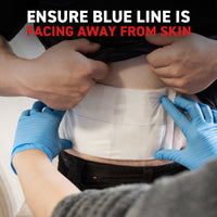 Abdominal/Combine Pad (ABD Dressings), 8" x 10" - Ready First Aid Instructions