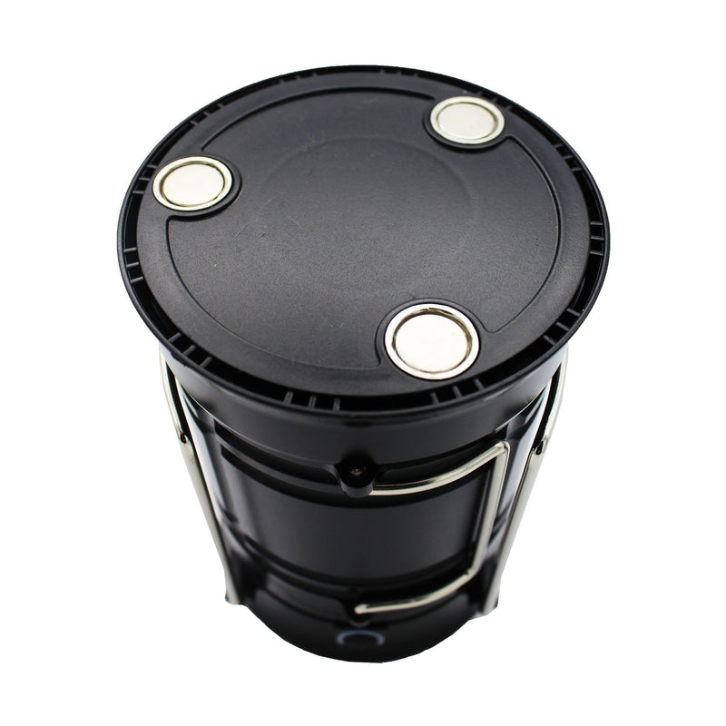 72HRS Collapsible Camping Lantern bottom view showing magnetic base